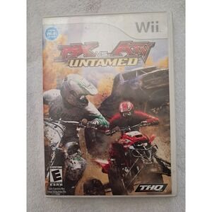 MX vs ATV Untamed Nintendo Wii Game Complete CI Racing Motorcross ATV RVL-P-RMXE